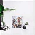Picture of Gallic Rooster III _GroupedProduct_Square_Canvas_