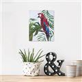 Picture of Red Parrot Paradise I _GroupedProduct_Rectangle_Portrait_Canvas_