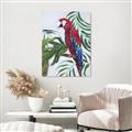 Picture of Red Parrot Paradise I _GroupedProduct_Rectangle_Portrait_Canvas_