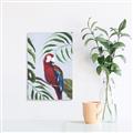 Picture of Red Parrot Paradise II _GroupedProduct_Rectangle_Portrait_Canvas_