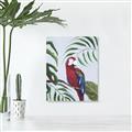 Picture of Red Parrot Paradise II _GroupedProduct_Rectangle_Portrait_Canvas_