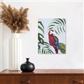 Picture of Red Parrot Paradise II _GroupedProduct_Rectangle_Portrait_Canvas_