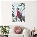 Picture of Red Parrot Paradise II _GroupedProduct_Rectangle_Portrait_Canvas_