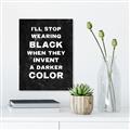 Picture of I'll Stop Wearing Black III _GroupedProduct_Rectangle_Portrait_Canvas_