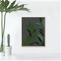 Picture of Vein Leaves I _GroupedProduct_Rectangle_Portrait_Canvas_Framed_