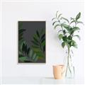 Picture of Vein Leaves II _GroupedProduct_Rectangle_Portrait_Canvas_Framed_