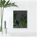 Picture of Vein Leaves II _GroupedProduct_Rectangle_Portrait_Canvas_Framed_