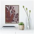 Picture of Leafy Brown _GroupedProduct_Rectangle_Portrait_Canvas_Framed_