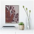 Picture of Leafy Brown _GroupedProduct_Rectangle_Portrait_Canvas_Framed_
