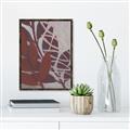 Picture of Leafy Brown _GroupedProduct_Rectangle_Portrait_Canvas_Framed_