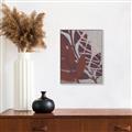 Picture of Leafy Brown _GroupedProduct_Rectangle_Portrait_Canvas_Framed_