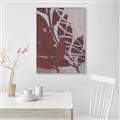 Picture of Leafy Brown _GroupedProduct_Rectangle_Portrait_Canvas_Framed_
