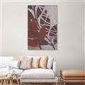 Picture of Leafy Brown _GroupedProduct_Rectangle_Portrait_Canvas_Framed_