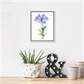 Picture of Purple Petunia I _GroupedProduct_Rectangle_Portrait_Canvas_Framed_
