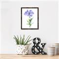 Picture of Purple Petunia I _GroupedProduct_Rectangle_Portrait_Canvas_Framed_