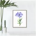 Picture of Purple Petunia I _GroupedProduct_Rectangle_Portrait_Canvas_Framed_