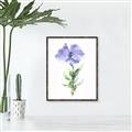 Picture of Purple Petunia I _GroupedProduct_Rectangle_Portrait_Canvas_Framed_