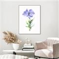 Picture of Purple Petunia I _GroupedProduct_Rectangle_Portrait_Canvas_Framed_