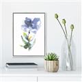 Picture of Purple Petunia II _GroupedProduct_Rectangle_Portrait_Canvas_Framed_