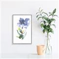 Picture of Purple Petunia II _GroupedProduct_Rectangle_Portrait_Canvas_Framed_