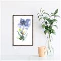 Picture of Purple Petunia II _GroupedProduct_Rectangle_Portrait_Canvas_Framed_