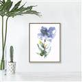 Picture of Purple Petunia II _GroupedProduct_Rectangle_Portrait_Canvas_Framed_