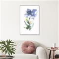 Picture of Purple Petunia II _GroupedProduct_Rectangle_Portrait_Canvas_Framed_