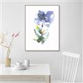 Picture of Purple Petunia II _GroupedProduct_Rectangle_Portrait_Canvas_Framed_