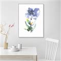 Picture of Purple Petunia II _GroupedProduct_Rectangle_Portrait_Canvas_Framed_