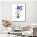 Picture of Purple Petunia II _GroupedProduct_Rectangle_Portrait_Canvas_Framed_