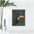 Picture of Long Beak I _GroupedProduct_Rectangle_Portrait_Canvas_Framed_