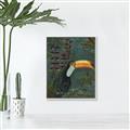 Picture of Long Beak I _GroupedProduct_Rectangle_Portrait_Canvas_Framed_
