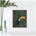 Picture of Long Beak I _GroupedProduct_Rectangle_Portrait_Canvas_Framed_