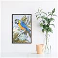 Picture of Parrot Paradise II  _GroupedProduct_Rectangle_Portrait_Canvas_Framed_