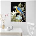 Picture of Parrot Paradise IV _GroupedProduct_Rectangle_Portrait_Canvas_Framed_