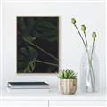 Picture of Tropical Palm Leaves I _GroupedProduct_Rectangle_Portrait_Canvas_Framed_