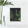 Picture of Tropical Palm Leaves II _GroupedProduct_Rectangle_Portrait_Canvas_Framed_