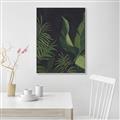 Picture of Tropical Palm Leaves II _GroupedProduct_Rectangle_Portrait_Canvas_Framed_