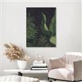 Picture of Tropical Palm Leaves II _GroupedProduct_Rectangle_Portrait_Canvas_Framed_