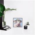 Picture of Flower Piglet II _GroupedProduct_Square_Canvas_Framed_