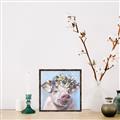 Picture of Flower Piglet II _GroupedProduct_Square_Canvas_Framed_