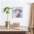 Picture of Flower Piglet II _GroupedProduct_Square_Canvas_Framed_