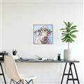 Picture of Flower Piglet II _GroupedProduct_Square_Canvas_Framed_