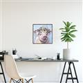 Picture of Flower Piglet II _GroupedProduct_Square_Canvas_Framed_