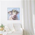 Picture of Flower Piglet II _GroupedProduct_Square_Canvas_Framed_
