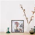 Picture of Gallic Rooster IV _GroupedProduct_Square_Canvas_Framed_