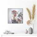 Picture of Gallic Rooster IV _GroupedProduct_Square_Canvas_Framed_