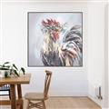 Picture of Gallic Rooster IV _GroupedProduct_Square_Canvas_Framed_