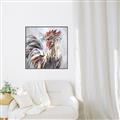 Picture of Gallic Rooster III _GroupedProduct_Square_Canvas_Framed_