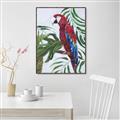 Picture of Red Parrot Paradise I _GroupedProduct_Rectangle_Portrait_Canvas_Framed_